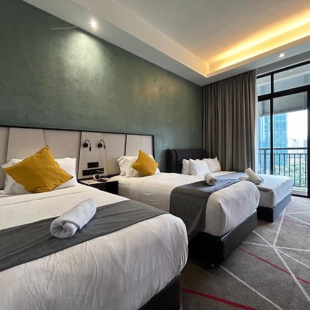 #23 Kl Towel View Twin Bed Suites @ Infinity Pool Kuala Lumpur Buitenkant foto